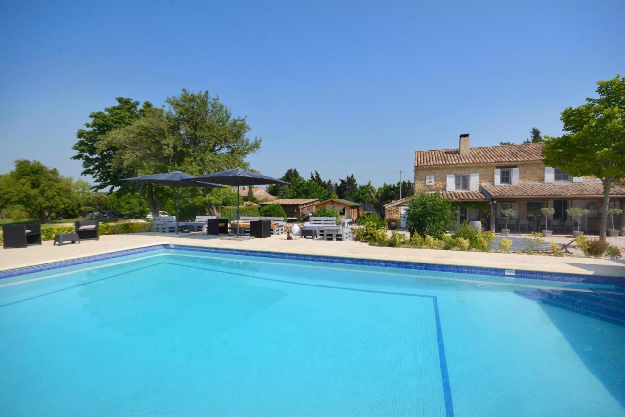 Chambres D Hotes Le Mas Julien Piscine Chauffee Adult Only Orange  Zewnętrze zdjęcie