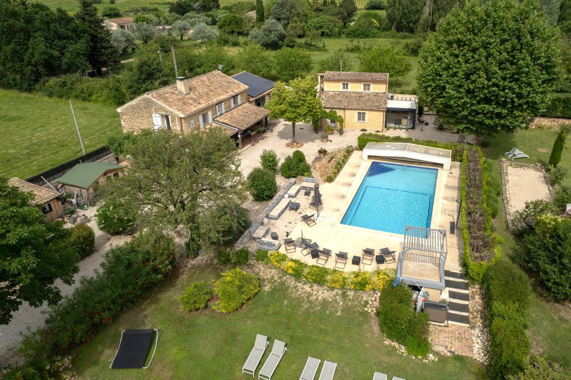 Chambres D Hotes Le Mas Julien Piscine Chauffee Adult Only Orange  Zewnętrze zdjęcie